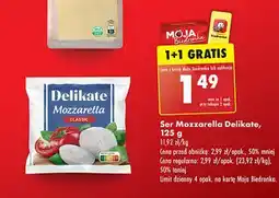 Biedronka Ser mozzarella Delikate oferta