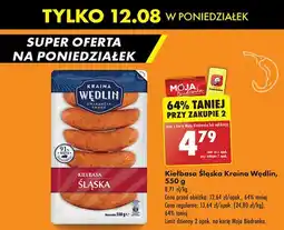 Biedronka Kiełbasa śląska Kraina Wędlin oferta