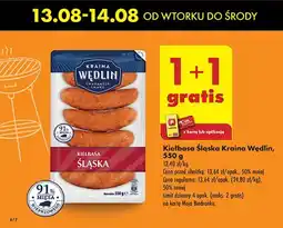 Biedronka Kiełbasa śląska Kraina Wędlin oferta