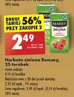 Biedronka Herbata pure green Remsey oferta