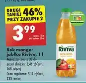 Biedronka Sok jabłko-mango Riviva oferta