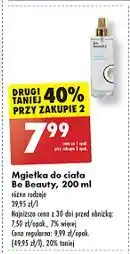 Biedronka Mgiełka do ciała coconut Be Beauty Care oferta