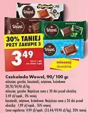 Biedronka Czekolada Wawel Gorzka oferta