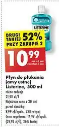 Biedronka Płyn do płukania ust Listerine Cool Mint oferta