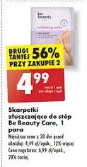 Biedronka Skarpetki złuszczające do stóp Be Beauty Care oferta