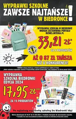 Biedronka Plastelina oferta