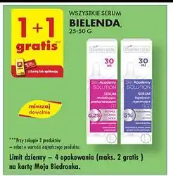 Biedronka Serum mikrozłuszczająco-wygładzające Bielenda Skin Academy Solution oferta