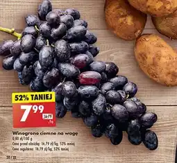 Biedronka Winogrona ciemne oferta