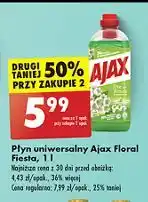 Biedronka Płyn do mycia konwalie Ajax Floral Fiesta oferta