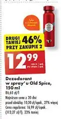 Biedronka Dezodorant Old Spice Original oferta