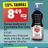 Biedronka Syrop malinowy Dar Lata oferta