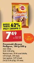 Biedronka Przysmak dla psa multi Pedigree Schmackos oferta