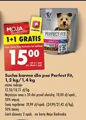 Biedronka Karma dla psa adult 1+ Perfect Fit oferta