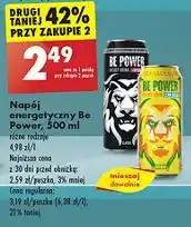 Biedronka Napój energetyczny madagascar zero Be Power oferta
