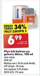 Biedronka Balsam po goleniu Skino oferta