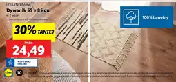 Lidl Dywanik 55 x 85 cm Livarno Home oferta