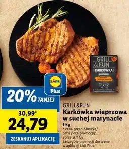 Lidl Karkówka wieprzowa w marynacie oferta