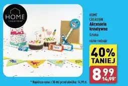 ALDI Akcesoria kreatywne Home Creation oferta