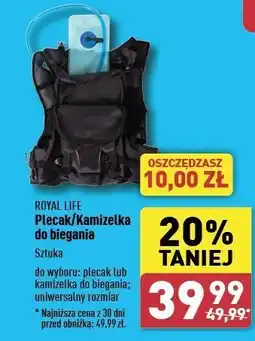 ALDI Kamizelka do biegania Royal Life oferta