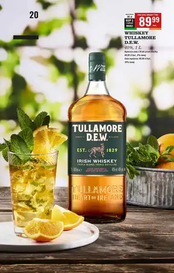 Biedronka Whiskey Tullamore Dew Original oferta