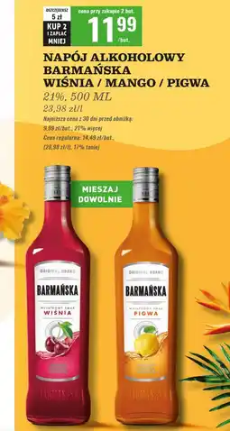 Biedronka Likier 21% Barmańska Wiśniowa oferta