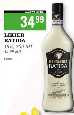 Biedronka Liker kokosowy 16% Batida oferta