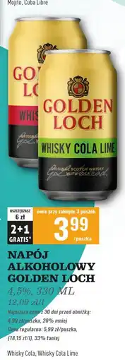Biedronka Whisky + cola Golden Loch oferta
