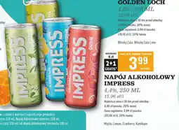 Biedronka Drink cranberry Sobieski Impress oferta