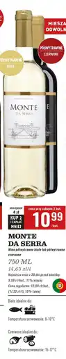 Biedronka Wino półwytrawne Monte Da Serra oferta