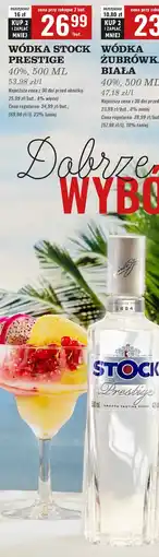 Biedronka Wódka Stock Prestige oferta