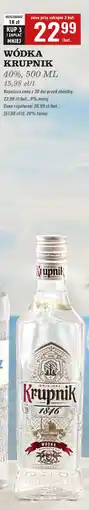 Biedronka Wódka Krupnik 1846 oferta