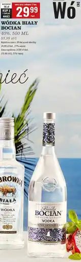 Biedronka Wódka Biały Bocian Vodka oferta