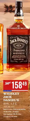 Biedronka Whiskey Jack Daniel's Old No. 7 oferta