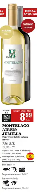 Biedronka Wino wytrawne Montelago Dop Jumilla oferta