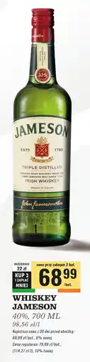 Biedronka Whiskey Jameson oferta