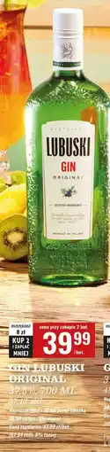 Biedronka Gin Lubuski oferta