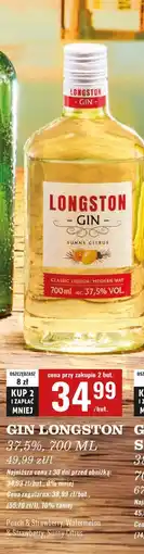 Biedronka Gin Longston Sunny Citrus oferta