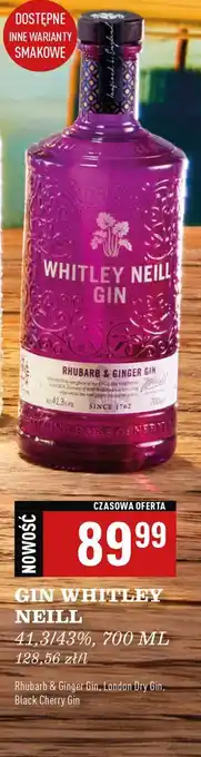 Biedronka Gin Whitley Neill oferta