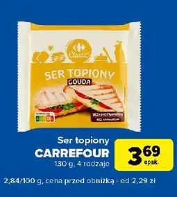 Carrefour Express Ser topiony gouda Carrefour Classic oferta