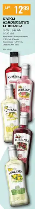 Biedronka Wódka Lubelska Grejpfrutowa oferta