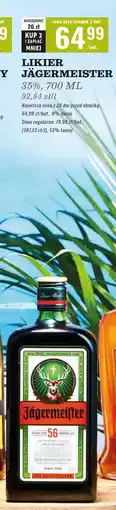 Biedronka Likier Jagermeister oferta