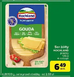 Carrefour Express Ser gouda plastry Hochland oferta