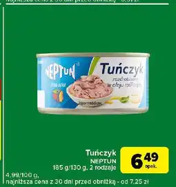 Carrefour Express Tuńczyk rozdrobniony w oleju roślinnym Neptun oferta