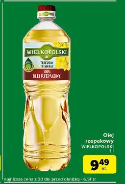 Olej Wielkopolski Rzepakowy