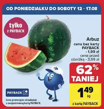Carrefour Arbuz oferta
