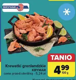 Carrefour Krewetki grenlandzkie Krymar oferta