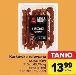 Carrefour Karkówka rolowana Sokołów Grill House oferta