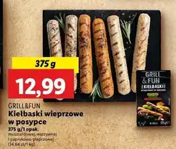 Lidl Kiełbaski grillowe mix Grill and fun oferta