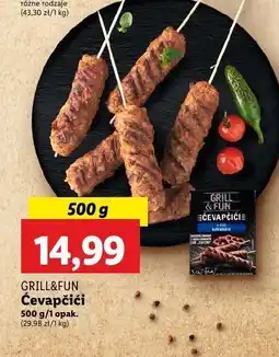 Lidl Cevapcici Grill and fun oferta