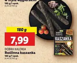 Lidl Kaszanka roślinna Dobra kaloria oferta